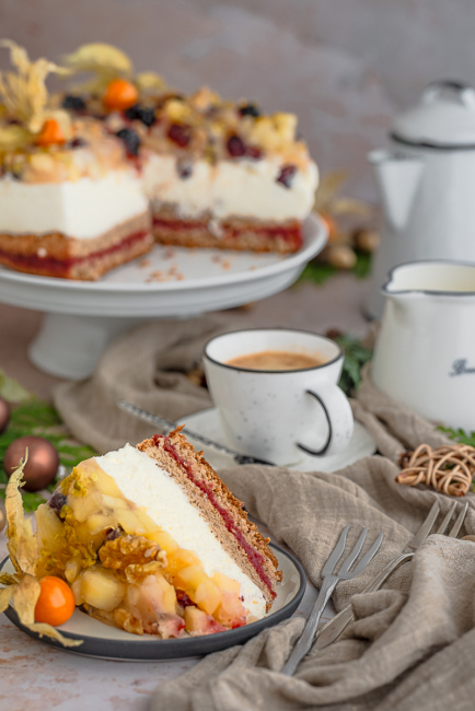 Weihnachtliche Apfeltorte (10 von 8)